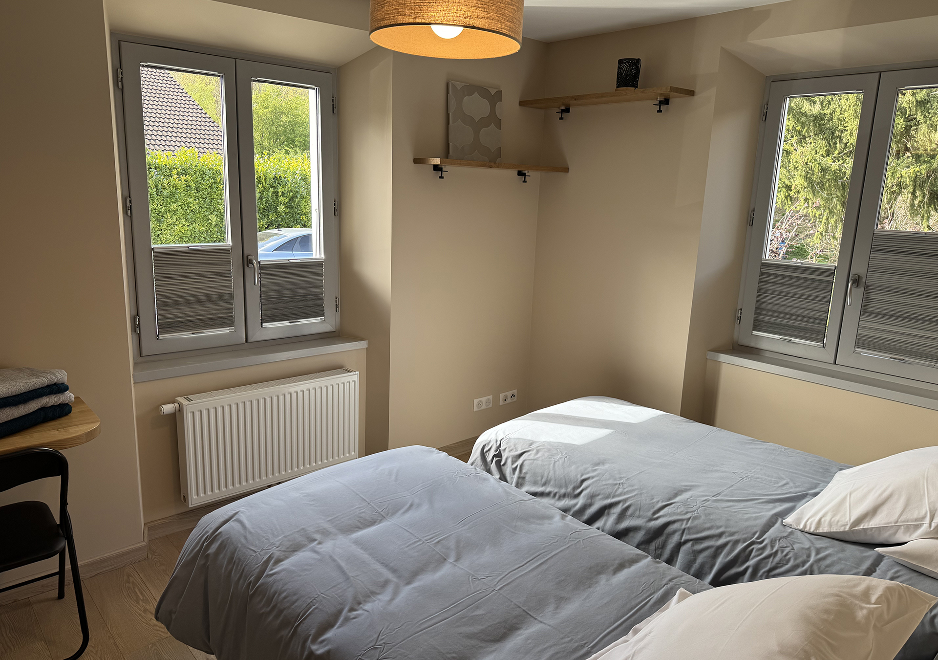 Chambre location de vacances La Sauffaz - Entre Lac et Montagnes